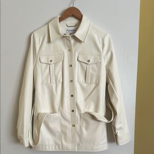 Calvin Klein Women's Cream Jacket